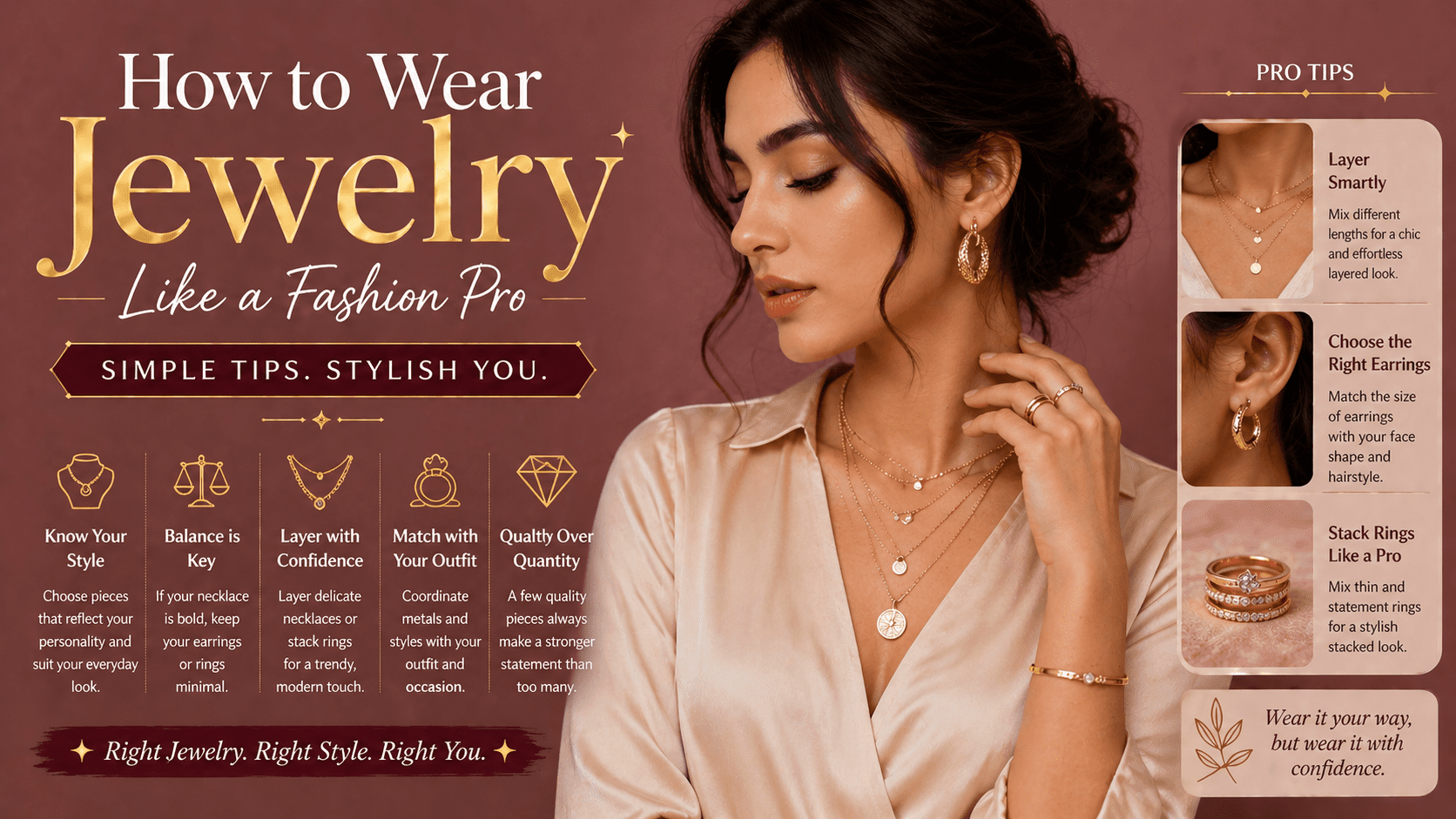 How to Wear Jewlery