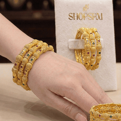 Gold Plated Bangles
