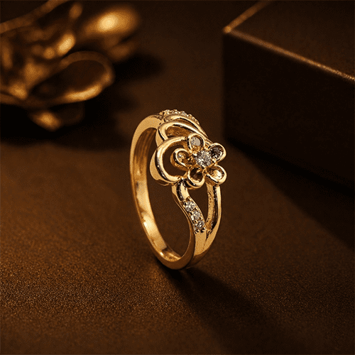 Timeless Grace Gold Plated Ring