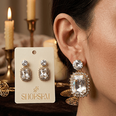 Diamante Earrings - Image 6