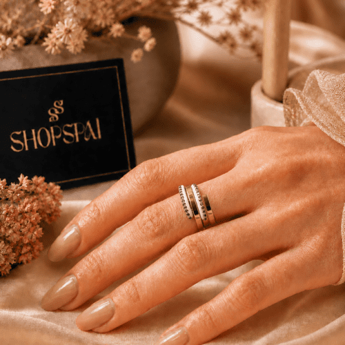 Double Band Golden Ring
