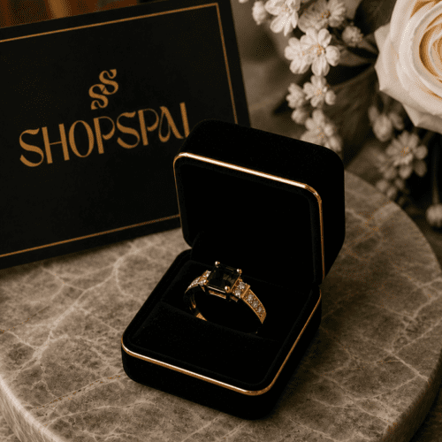 Elegant Stone Cluster Ring